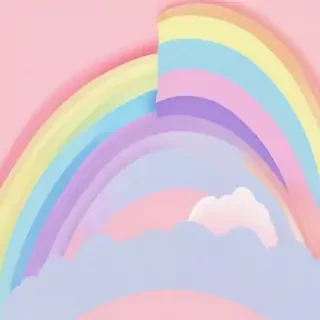 pastel rainbow png