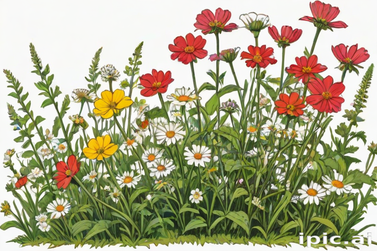 free wildflower clipart