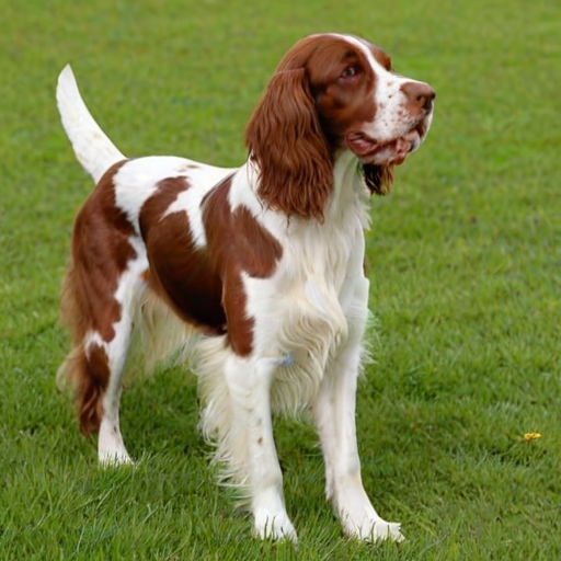irish red and white setter