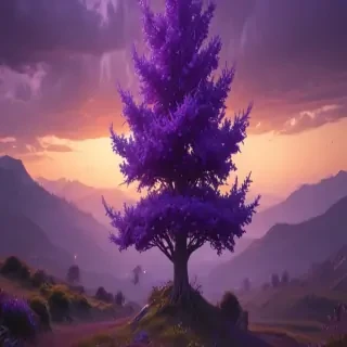 purple lockscreen