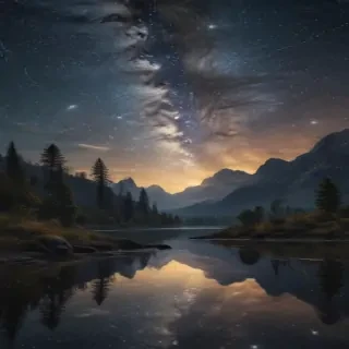 starry night png