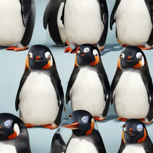 penguin background