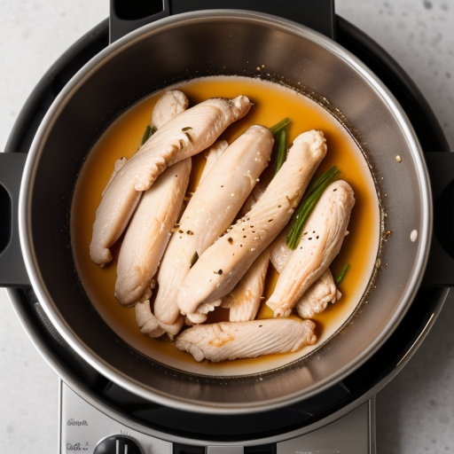 how long to boil chicken strips