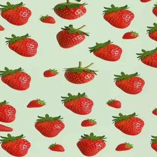 strawberry desktop background