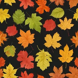 leaves no background