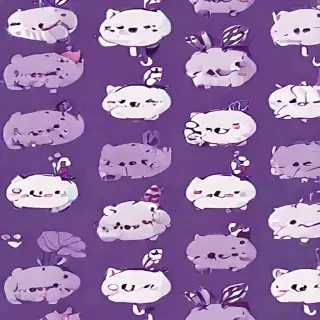 purple cute wallpaper