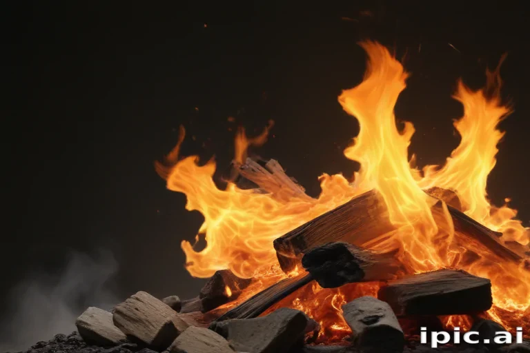 fire clear background