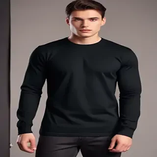 black mockup shirt
