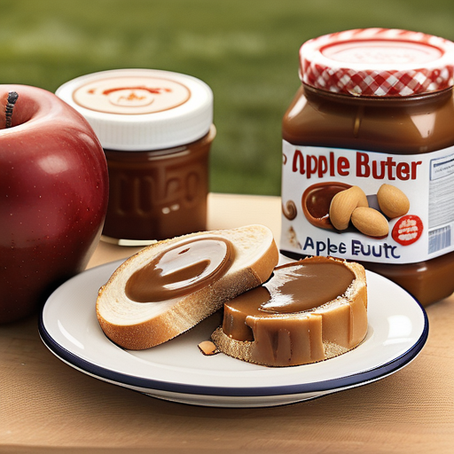 apple butter and peanut butter