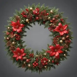 christmas wreath png