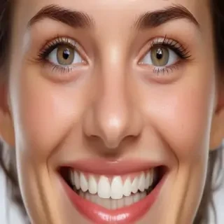 smiling face transparent
