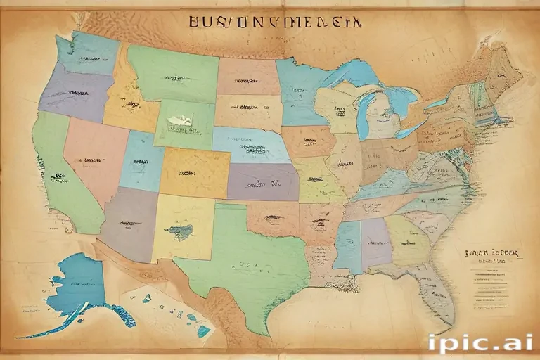 map of usa