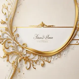 elegant white and gold background