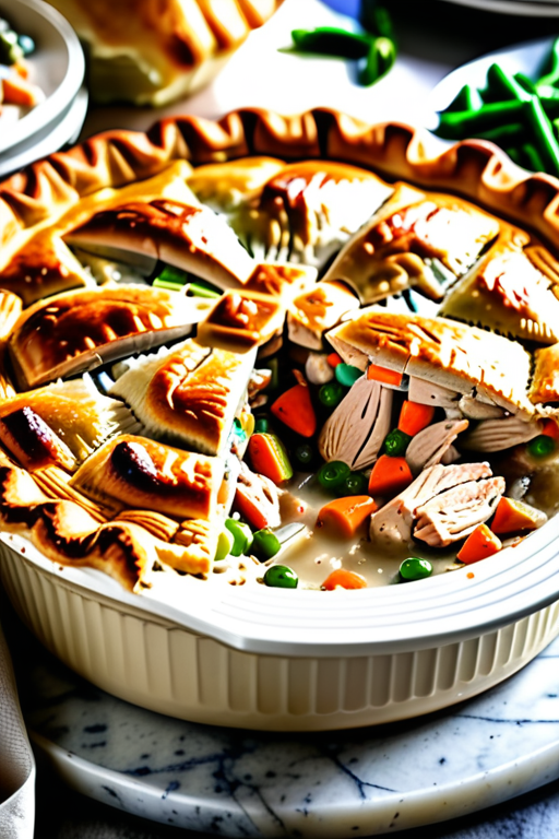 family size chicken pot pie