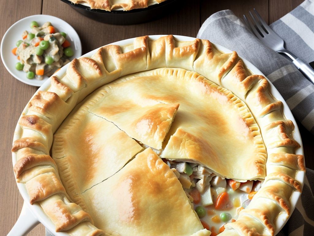 family size chicken pot pie