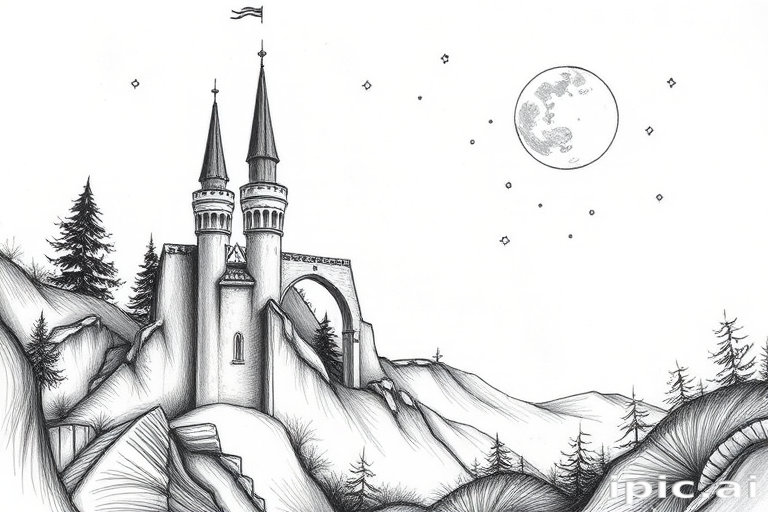 drawings black and white