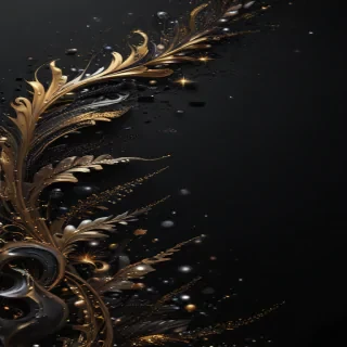 glitter black background
