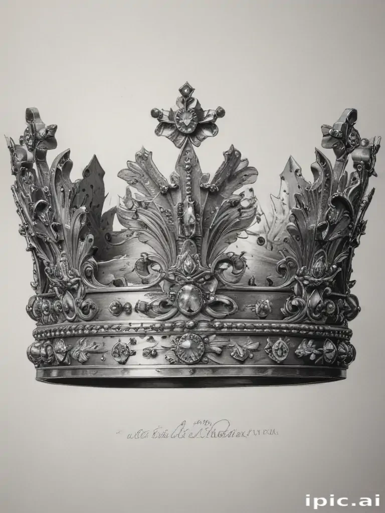 crown drawing