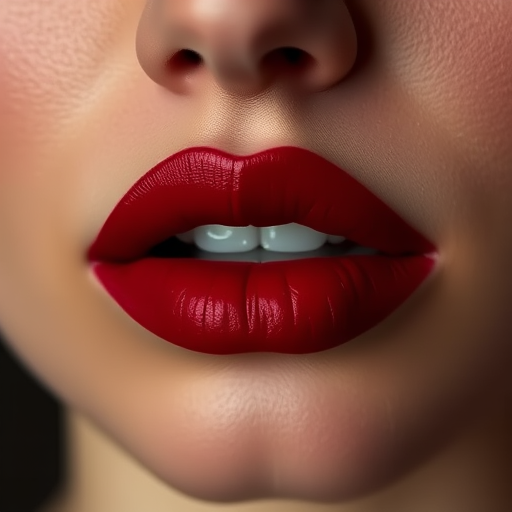 Sultry "Crimson Velvet" lip color exudes confidence with its deep, rich red tone and ultra-matte finish, creating a timeless and sophisticated look that commands attention