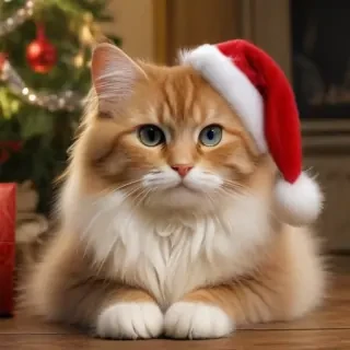 merry christmas cats images