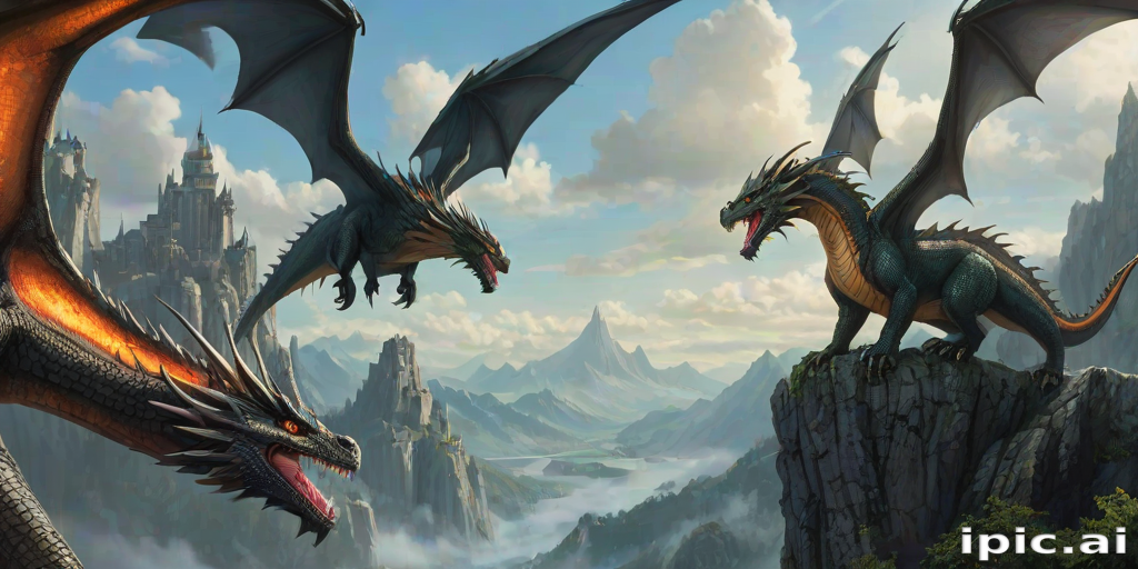 backgrounds of dragons