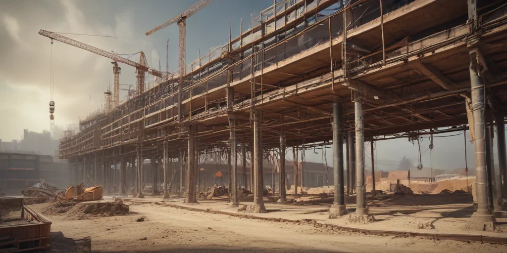 construction site background