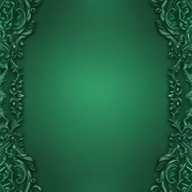 emerald green background
