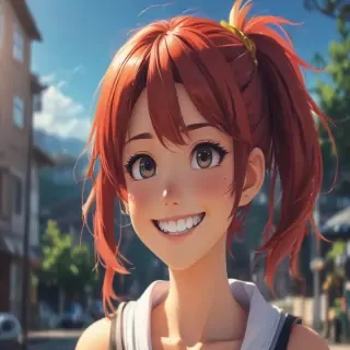 anime smile gif