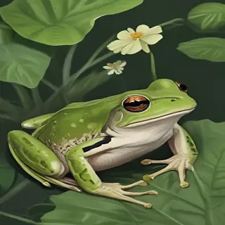 frog illustration