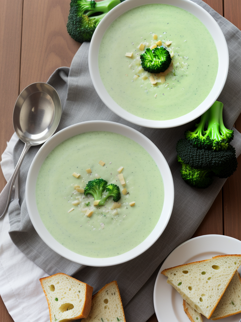 what to serve with broccoli cheese soup