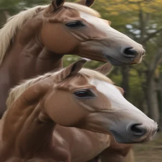 cartoon horses