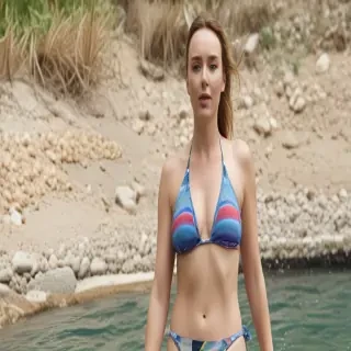 jodie comer in bikini