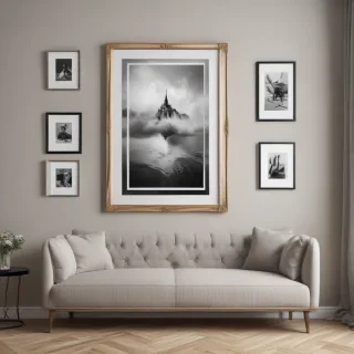 gallery wall mockup