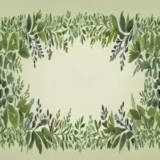 greenery border
