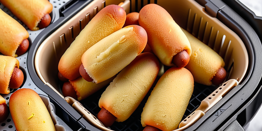 frozen mini corn dogs in air fryer