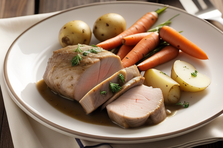 pork tenderloin with potatoes and carrots slow cooker