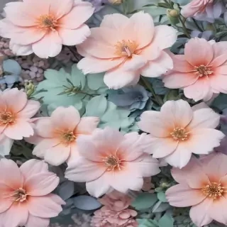 pastel aesthetic flower wallpaper