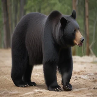 black bear png
