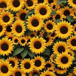aesthetic sunflower background