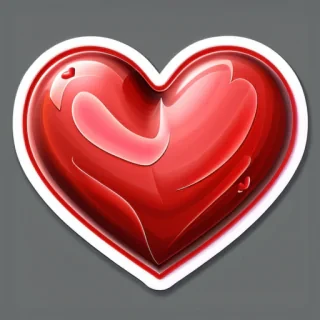 heart sticker png