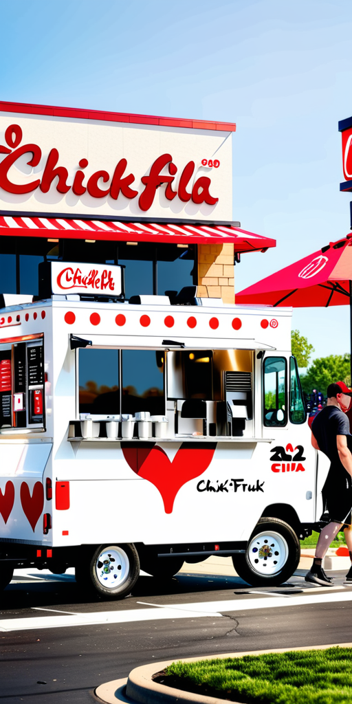 chick-fil-a food truck schedule 2023
