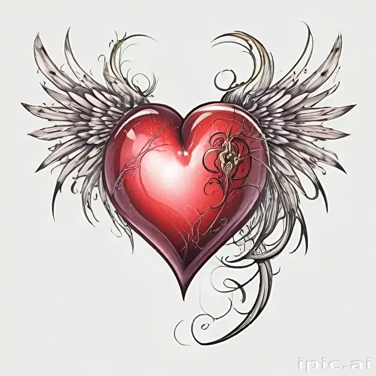 heart tattoo png