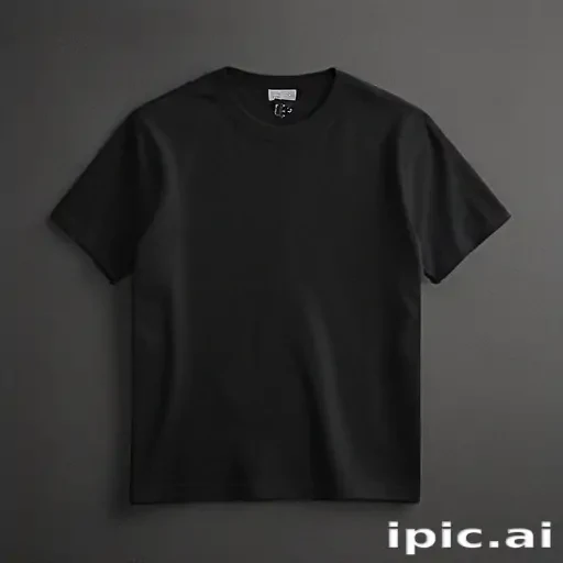 black shirt mockup