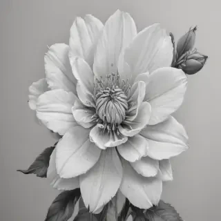 flower drawings pencil