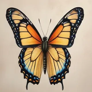 butterfly images to draw