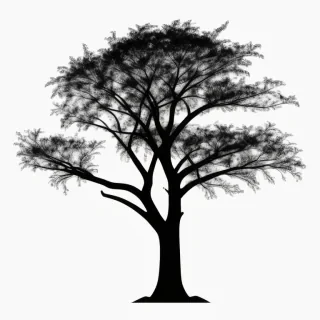 tree png silhouette