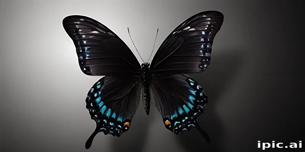 black butterfly wallpaper