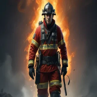 wallpaper fireman
