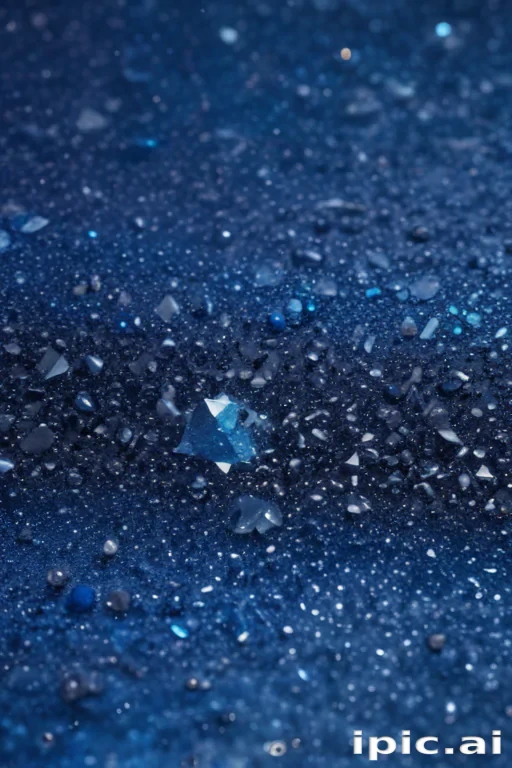 blue glitter background