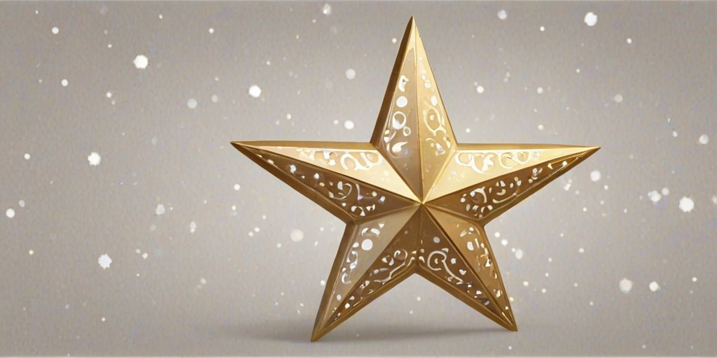 clip art of christmas star